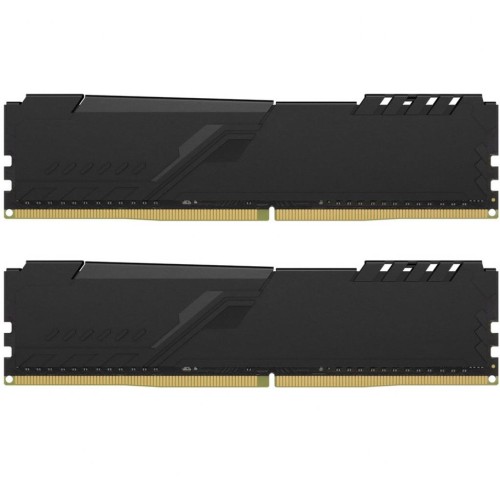 Модуль памяті для компютера DDR4 16GB (2x8GB) 3000 MHz HyperX FURY Black Kingston Fury (ex.HyperX) (HX430C15FB3K2/16)