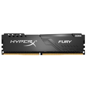 Модуль памяті для компютера DDR4 8GB 2400 MHz HyperX FURY Black Kingston Fury (ex.HyperX) (HX424C15FB3/8)