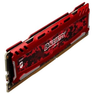 Модуль памяті для компютера DDR4 16GB 3200 MHz Ballistix Sport Red Micron (BLS16G4D32AESE)