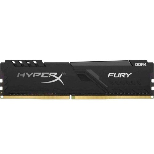 Модуль памяті для компютера DDR4 8GB 3466 MHz HyperX FURY Black Kingston Fury (ex.HyperX) (HX434C16FB3/8)