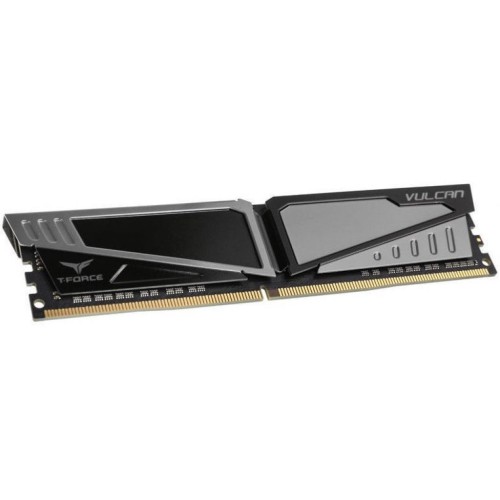 Модуль памяті для компютера DDR4 8GB 2666 MHz T-Force Vulcan Gray Team (TLGD48G2666HC15B01)