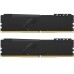 Модуль памяті для компютера DDR4 8GB (2x4GB) 3000 MHz HyperX Fury Black Kingston Fury (ex.HyperX) (HX430C15FB3K2/8)