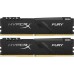 Модуль памяті для компютера DDR4 8GB (2x4GB) 3000 MHz HyperX Fury Black Kingston Fury (ex.HyperX) (HX430C15FB3K2/8)