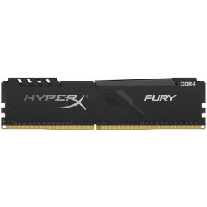 Модуль памяті для компютера DDR4 16GB 2666 MHz HyperX Fury Black Kingston Fury (ex.HyperX) (HX426C16FB3/16)