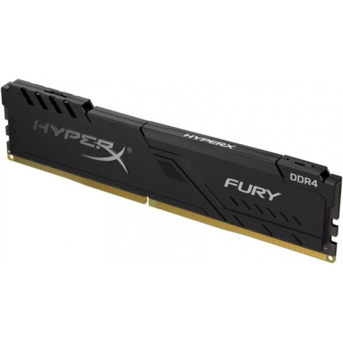 Модуль памяті для компютера DDR4 4GB 3200 MHz HyperX Fury Black Kingston Fury (ex.HyperX) (HX432C16FB3/4)