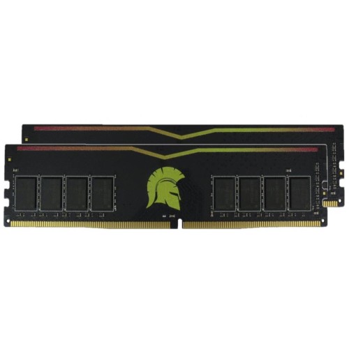 Модуль памяті для компютера DDR4 16GB (2x8GB) 3000 MHz Yellow eXceleram (E47066AD)