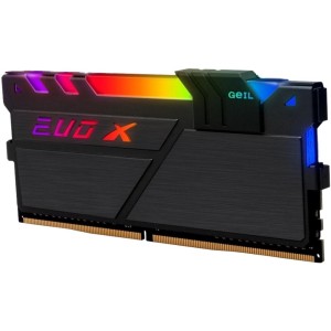 Модуль памяті для компютера DDR4 8GB 3200 MHz Evo X Hybrid Independent Light Geil (GEXSB48GB3200C16ASC)