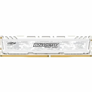 Модуль памяті для компютера DDR4 8GB 3000 MHz Ballistix Sport LT White Micron (BLS8G4D30AESCK)