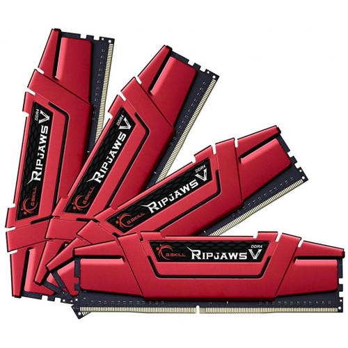 Модуль памяті для компютера DDR4 64GB (4x16GB) 3200 MHz Ripjaws V G.Skill (F4-3200C15Q-64GVR)