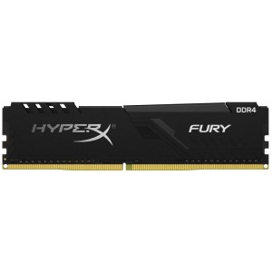 Модуль памяті для компютера DDR4 16GB 3600 MHz HyperX Fury Black Kingston Fury (ex.HyperX) (HX436C17FB3/16)