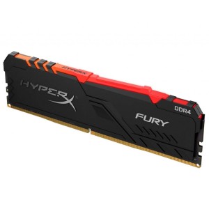 Модуль памяті для компютера DDR4 8GB 3600 MHz HyperX Fury RGB Kingston Fury (ex.HyperX) (HX436C17FB3A/8)