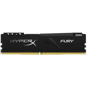 Модуль памяті для компютера DDR4 16GB 3733 MHz HyperX Fury Black Kingston Fury (ex.HyperX) (HX437C19FB3/16)