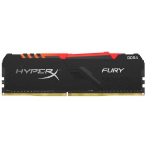 Модуль памяті для компютера DDR4 16GB 3733 MHz HyperX Fury RGB Kingston Fury (ex.HyperX) (HX437C19FB3A/16)