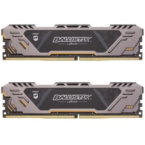 Модуль памяті для компютера DDR4 32GB (2x16GB) 3200 MHz Ballistix Sport AT Micron (BLS2K16G4D32AEST)