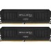 Модуль памяті для компютера DDR4 16GB (2x8GB) 4000 MHz Ballistix Black Micron (BLM2K8G40C18U4B)