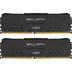 Модуль памяті для компютера DDR4 32GB (2x16GB) 2666 MHz Ballistix Black Micron (BL2K16G26C16U4B)