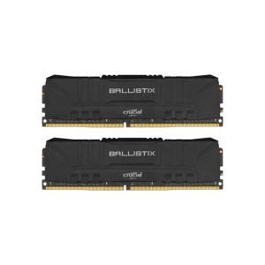 Модуль памяті для компютера DDR4 16GB (2x8GB) 3200 MHz Ballistix Black Micron (BL2K8G32C16U4B)