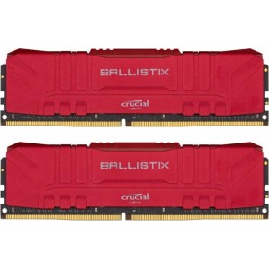 Модуль памяті для компютера DDR4 32GB (2x16GB) 3000 MHz Ballistix Red Micron (BL2K16G30C15U4R)