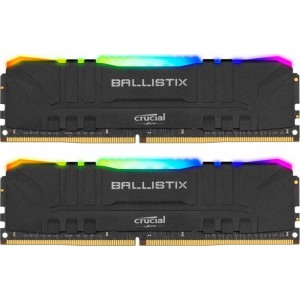 Модуль памяті для компютера DDR4 32GB (2x16GB) 3600 MHz Ballistix Black RGB Micron (BL2K16G36C16U4BL)