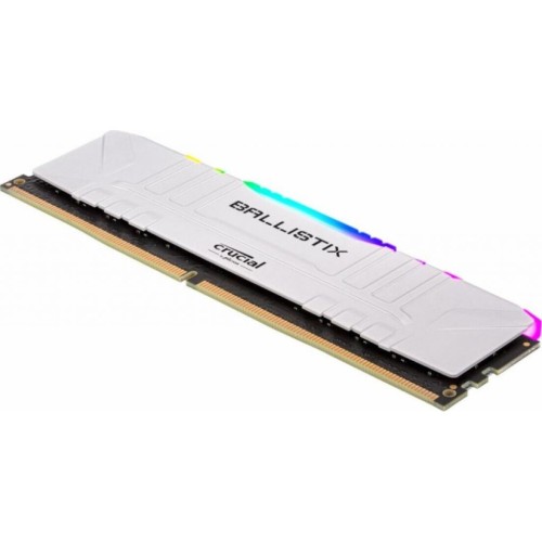 Модуль памяті для компютера DDR4 16GB (2x8GB) 3200 MHz Ballistix White RGB Micron (BL2K8G32C16U4WL)