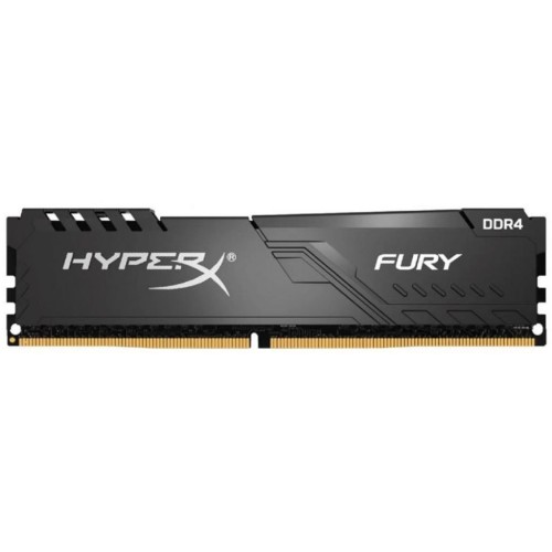 Модуль памяті для компютера DDR4 64GB (2x32GB) 3200 MHz HyperX Fury Black Kingston Fury (ex.HyperX) (HX432C16FB3K2/64)