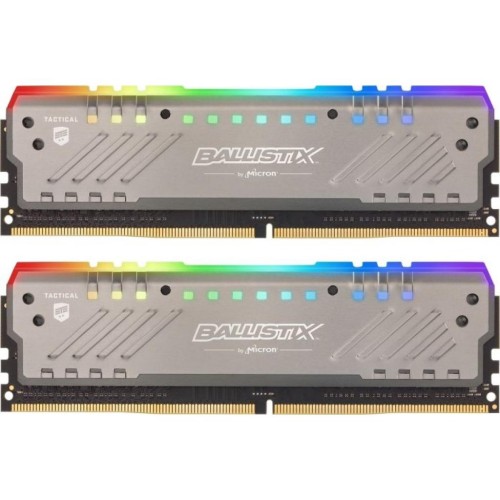 Модуль памяті для компютера DDR4 16GBB (2x8GB) 3200 MHz Ballistix Tactical Tracer RGB Micron (BLT2K8G4D32AET4K)