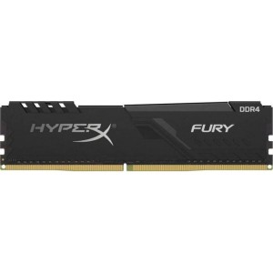 Модуль памяті для компютера DDR4 8GB 3600 MHz HyperX Fury Black Kingston Fury (ex.HyperX) (HX436C17FB3/8)