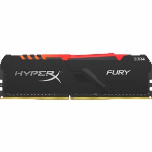 Модуль памяті для компютера DDR4 8GB 3733 MHz HyperX Fury RGB Kingston Fury (ex.HyperX) (HX437C19FB3A/8)