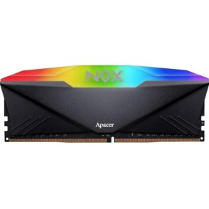 Модуль памяті для компютера DDR4 16GB 2400 MHz NOX RGB Apacer (AH4U16G24C04YNBAA-1)