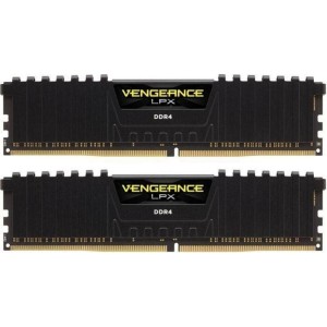 Модуль памяті для компютера DDR4 16GB (2x8GB) 3200 MHz Vengeance LPX Black Corsair (CMK16GX4M2Z3200C16)
