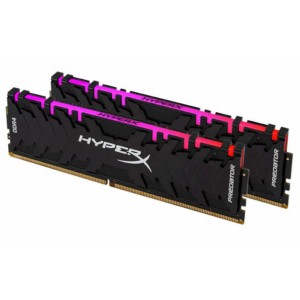 Модуль памяті для компютера DDR4 16GB (2x8GB) 3600 MHz HyperX Predator RGB Kingston Fury (ex.HyperX) (HX436C17PB4AK2/16)