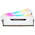 Модуль памяті для компютера DDR4 32GB (2x16GB) 3200 MHz Vengeance RGB Pro White Corsair (CMW32GX4M2C3200C16W)