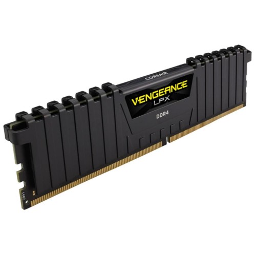 Модуль памяті для компютера DDR4 16GB (2x8GB) 4400 MHz Vengeance LPX Black Corsair (CMK16GX4M2K4400C19)