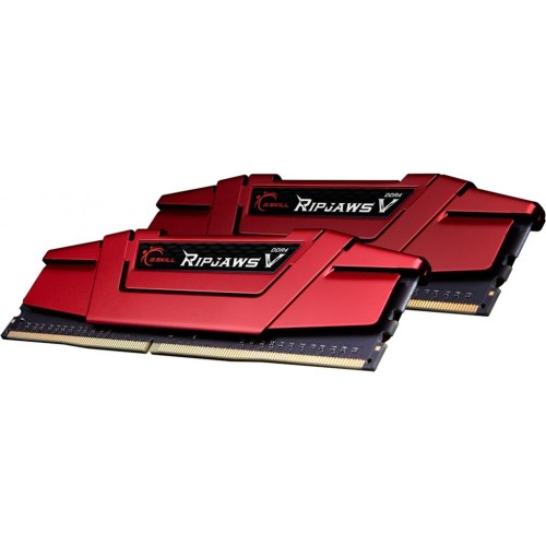 Модуль памяті для компютера DDR4 32GB (2x16GB) 3000 MHz Ripjaws V Red G.Skill (F4-3000C16D-32GVRB)