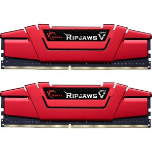 Модуль памяті для компютера DDR4 32GB (2x16GB) 3000 MHz Ripjaws V Red G.Skill (F4-3000C16D-32GVRB)