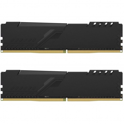 Модуль памяті для компютера DDR4 64GB (2x32GB) 2400 MHz HyperX Fury Black Kingston Fury (ex.HyperX) (HX424C15FB3K2/64)