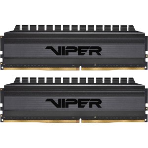 Модуль памяті для компютера DDR4 16GB (2x8GB) 3200 MHz Viper 4 Blackout Patriot (PVB416G320C6K)