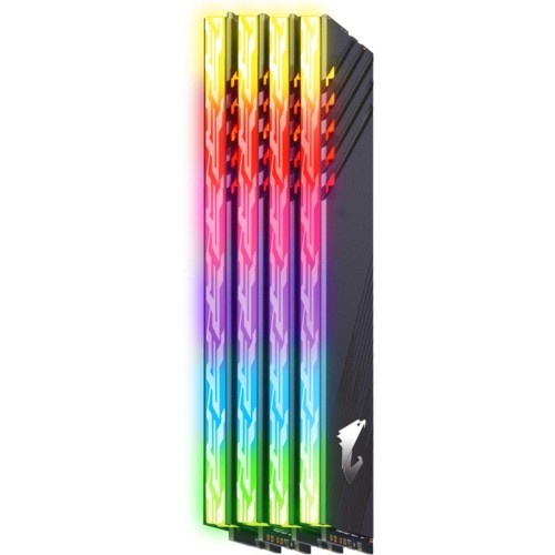 Модуль памяті для компютера DDR4 16GB (2x8GB) 3600 MHz RGB Fusion with Demo Kit GIGABYTE (GP-AR36C18S8K2HU416RD)