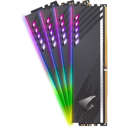 Модуль памяті для компютера DDR4 16GB (2x8GB) 3600 MHz RGB Fusion with Demo Kit GIGABYTE (GP-AR36C18S8K2HU416RD)