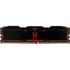 Модуль памяті для компютера DDR4 32GB (2x16GB) 3000 MHz Iridium X Black Goodram (IR-X3000D464L16/32GDC)