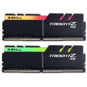 Модуль памяті для компютера DDR4 16GB (2x8GB) 3600 MHz TridentZ RGB Black G.Skill (F4-3600C18D-16GTZR)