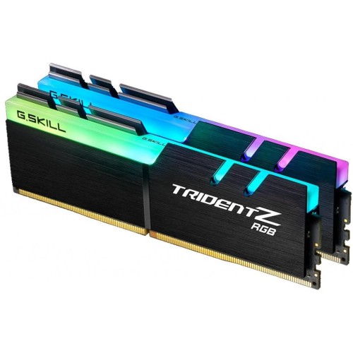 Модуль памяті для компютера DDR4 16GB (2x8GB) 3600 MHz TridentZ RGB Black G.Skill (F4-3600C19D-16GTZRB)