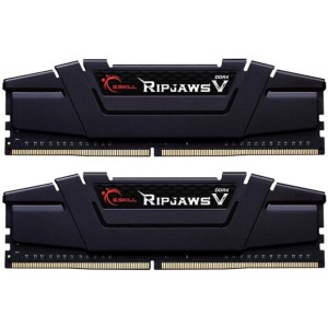 Модуль памяті для компютера DDR4 16GB (2x8GB) 4000 MHz RipjawsV Black G.Skill (F4-4000C15D-16GVK)