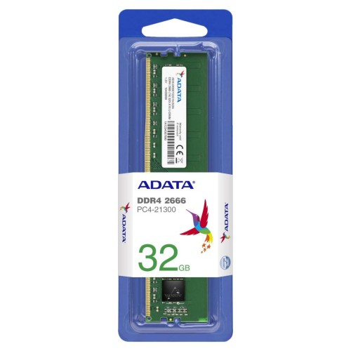 Модуль памяті для компютера DDR4 32GB 2666 MHz ADATA (AD4U2666732G19-RGN)