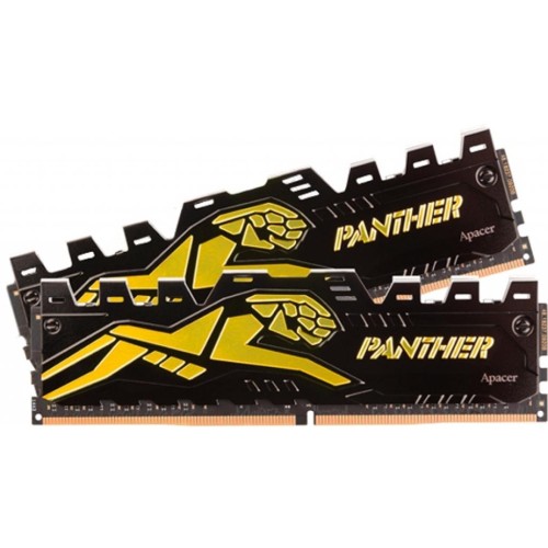 Модуль памяті для компютера DDR4 32GB (2x16GB) 3200 MHz Panther Golden Apacer (AH4U32G32C08Y7GAA-2)