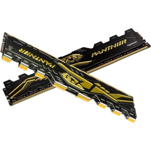 Модуль памяті для компютера DDR4 32GB (2x16GB) 3200 MHz Panther Golden Apacer (AH4U32G32C08Y7GAA-2)