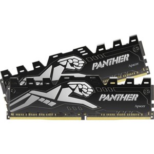 Модуль памяті для компютера DDR4 16GB (2x8GB) 3200 MHz Panther Silver Apacer (AH4U16G32C08Y7VAA-2)