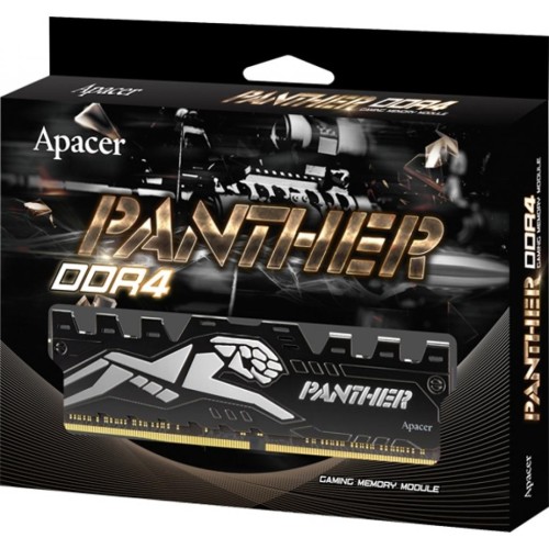 Модуль памяті для компютера DDR4 16GB (2x8GB) 3200 MHz Panther Silver Apacer (AH4U16G32C08Y7VAA-2)