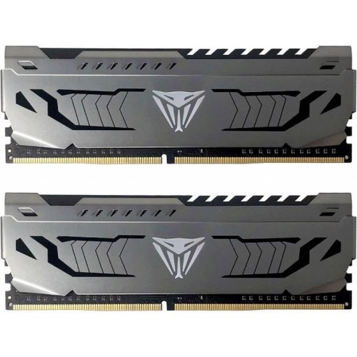 Модуль памяті для компютера DDR4 16GB (2x8GB) 3400 MHz Viper Steel Patriot (PVS416G340C6K)