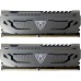 Модуль памяті для компютера DDR4 16GB (2x8GB) 3400 MHz Viper Steel Patriot (PVS416G340C6K)